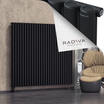 Mati Aluminium Radiator 1600x1994 Black - Thumbnail