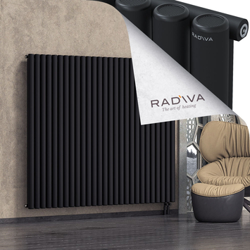 Mati Aluminium Radiator 1600x1994 Black - Thumbnail