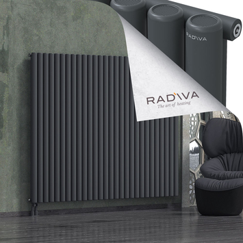 Mati Aluminium Radiator 1600x2068 Dark Anthracite - Thumbnail