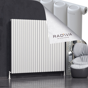 Mati Aluminium Radiator 1600x2068 White - Thumbnail