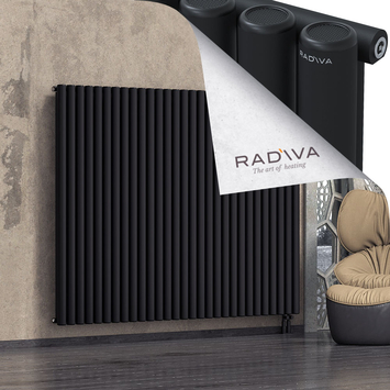 Mati Aluminium Radiator 1600x2142 Black - Thumbnail