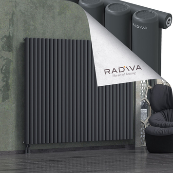 Mati Aluminium Radiator 1600x2142 Dark Anthracite - Thumbnail