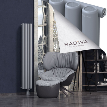 Mati Aluminium Radiator 1600x292 Grey - Thumbnail