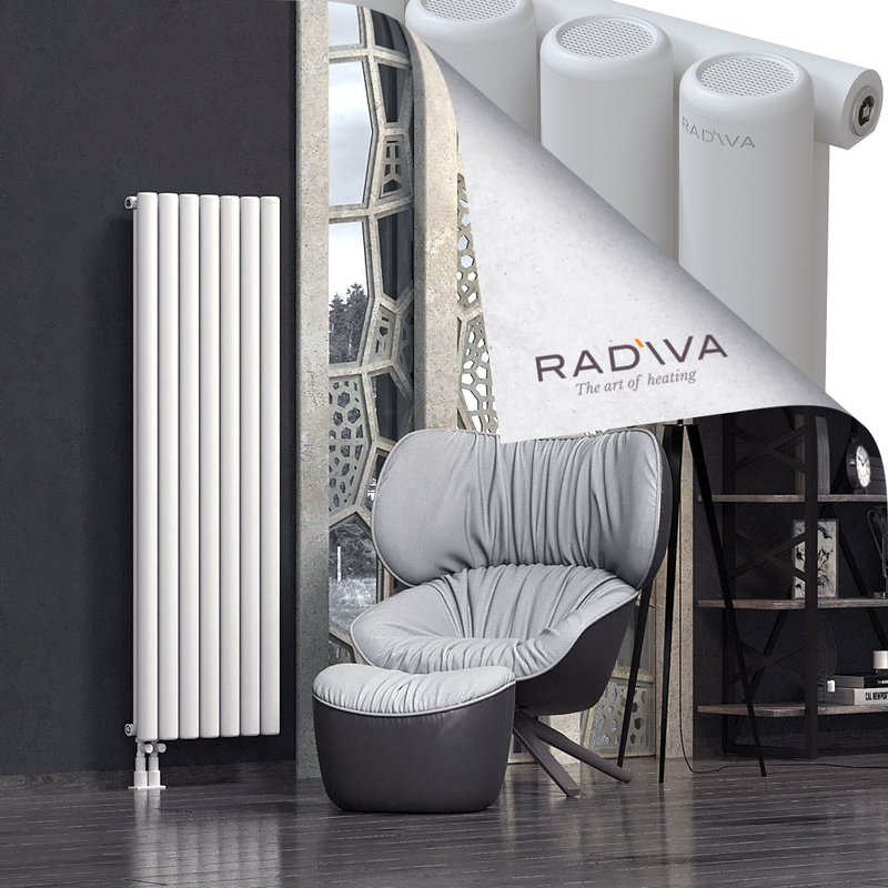 Mati Aluminium Radiator 1600x514 White