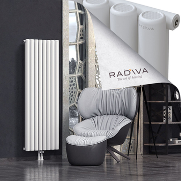 Mati Aluminium Radiator 1600x588 White - Thumbnail