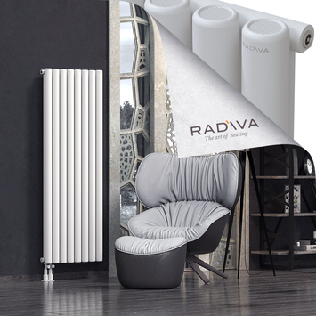 Mati Aluminium Radiator 1600x588 White - Thumbnail