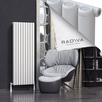 Mati Aluminium Radiator 1600x662 White - Thumbnail