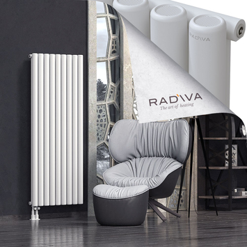 Mati Aluminium Radiator 1600x662 White - Thumbnail