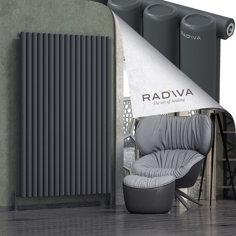 Mati Aluminium Radiator 1800x1254 Dark Anthracite