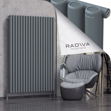 Mati Aluminium Radiator 1800x1328 Anthracite - Thumbnail