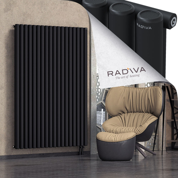 Mati Aluminium Radiator 1800x1328 Black - Thumbnail