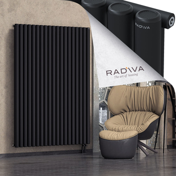 Mati Aluminium Radiator 1800x1402 Black - Thumbnail