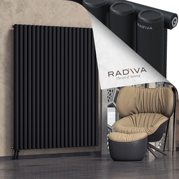 Mati Aluminium Radiator 1800x1550 Black - Thumbnail