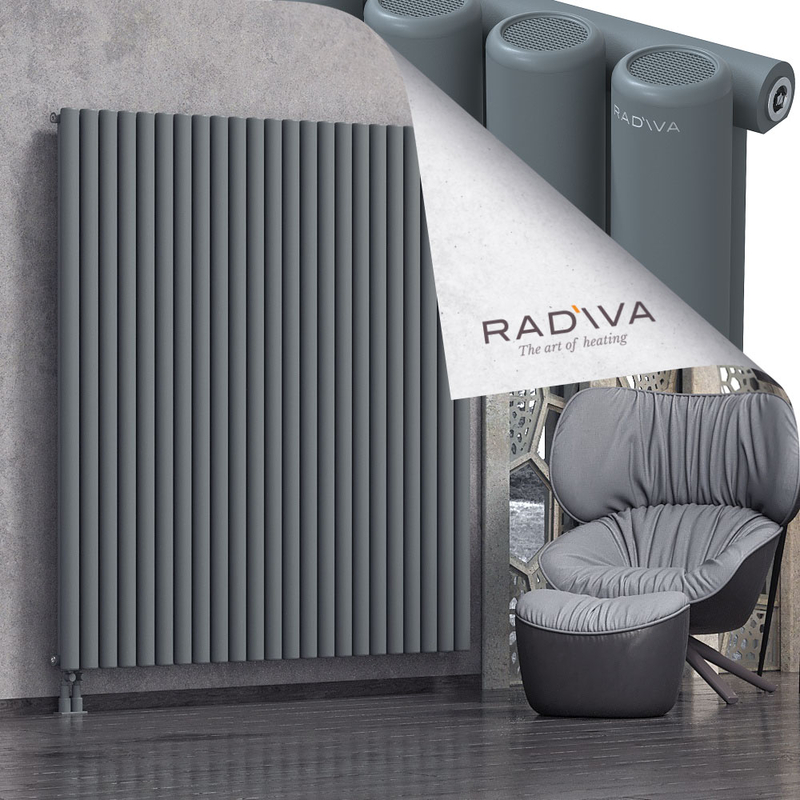 Mati Aluminium Radiator 1800x1698 Anthracite