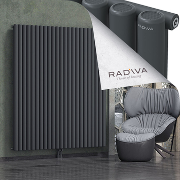 Mati Aluminium Radiator 1800x1698 Dark Anthracite - Thumbnail