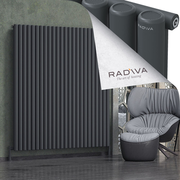 Mati Aluminium Radiator 1800x1772 Dark Anthracite - Thumbnail