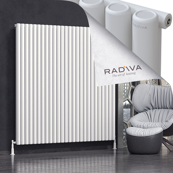 Mati Aluminium Radiator 1800x1920 White - Thumbnail