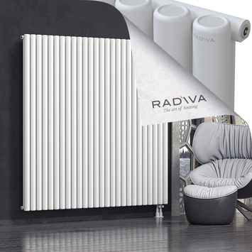 Mati Aluminium Radiator 1800x1920 White - Thumbnail