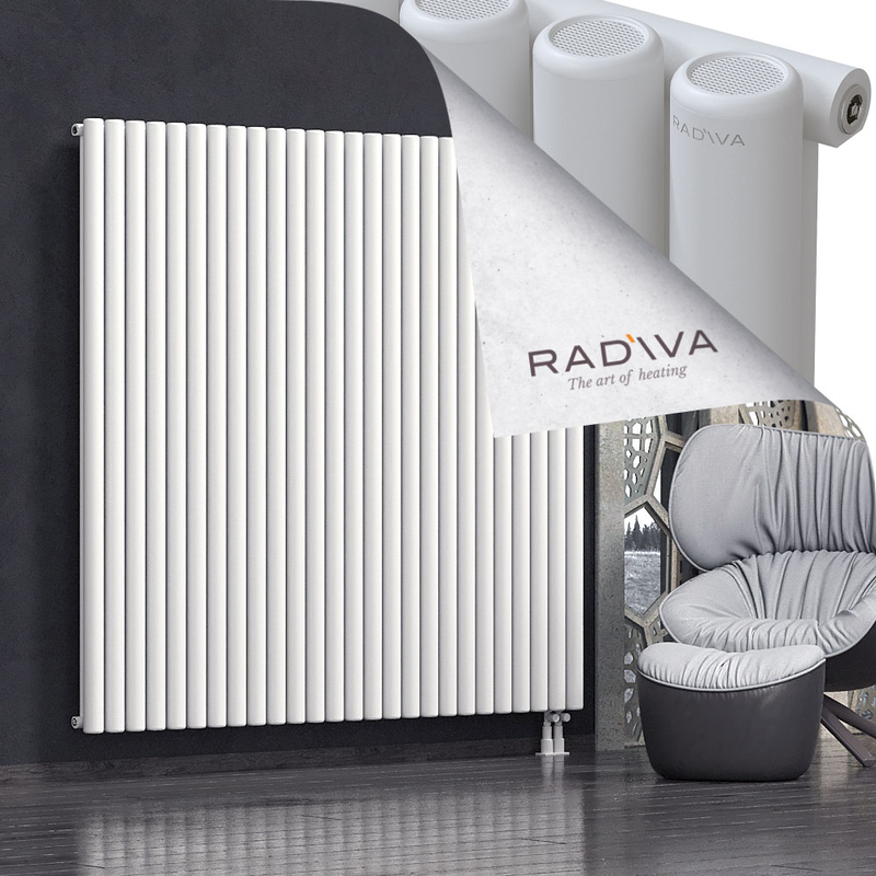 Mati Aluminium Radiator 1800x1920 White