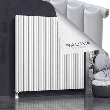 Mati Aluminium Radiator 1800x2142 White - Thumbnail