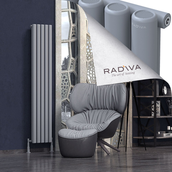 Mati Aluminium Radiator 1800x366 Grey - Thumbnail