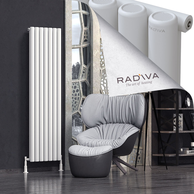 Mati Aluminium Radiator 1800x514 White