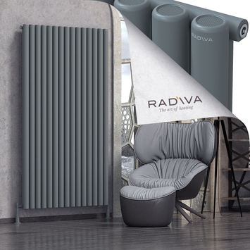 Mati Aluminium Radiator 1900x1106 Anthracite - Thumbnail