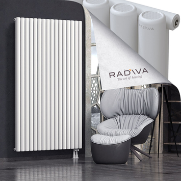 Mati Aluminium Radiator 1900x1180 White - Thumbnail