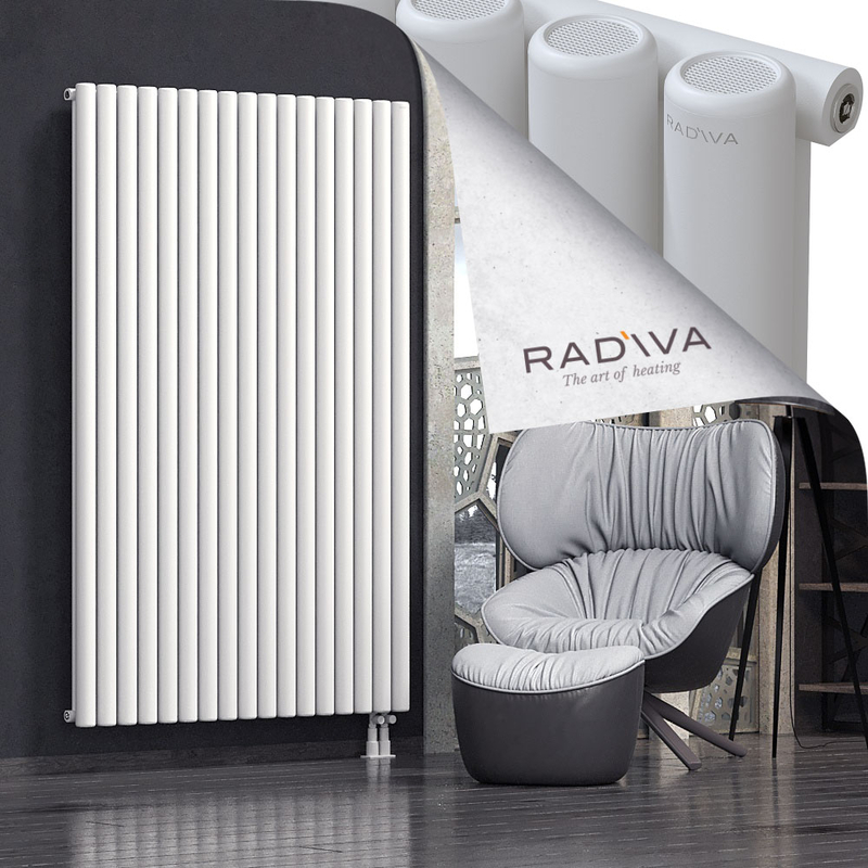 Mati Aluminium Radiator 1900x1254 White