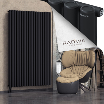 Mati Aluminium Radiator 1900x1328 Black - Thumbnail