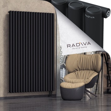 Mati Aluminium Radiator 1900x1328 Black - Thumbnail