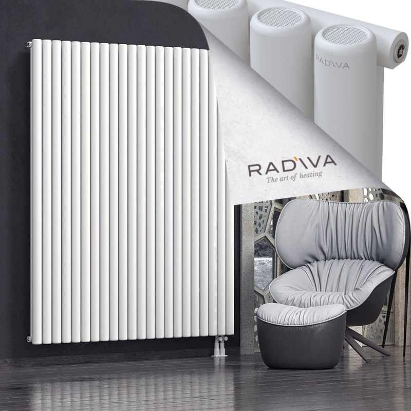 Mati Aluminium Radiator 1900x1624 White