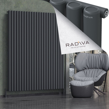 Mati Aluminium Radiator 1900x1698 Dark Anthracite - Thumbnail