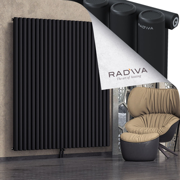 Mati Aluminium Radiator 1900x1772 Black - Thumbnail