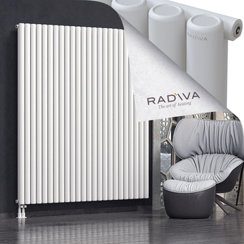 Mati Aluminium Radiator 1900x1772 White - Thumbnail