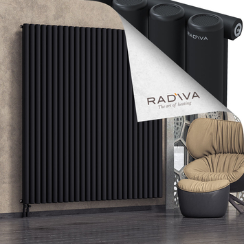 Mati Aluminium Radiator 1900x1920 Black - Thumbnail