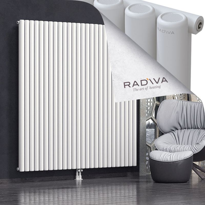 Mati Aluminium Radiator 1900x1920 White