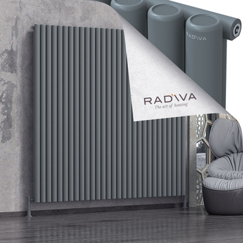 Mati Aluminium Radiator 1900x2142 Anthracite - Thumbnail