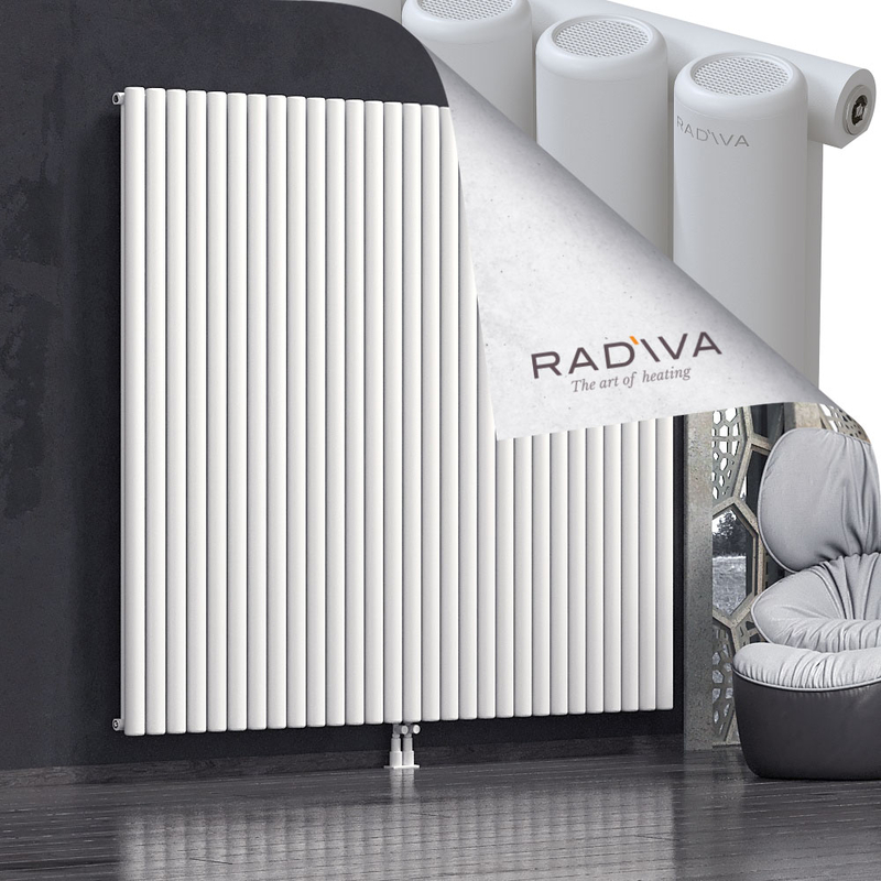 Mati Aluminium Radiator 1900x2142 White