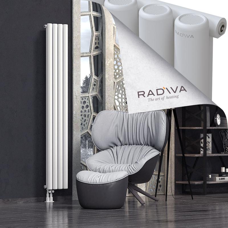 Mati Aluminium Radiator 1900x292 White