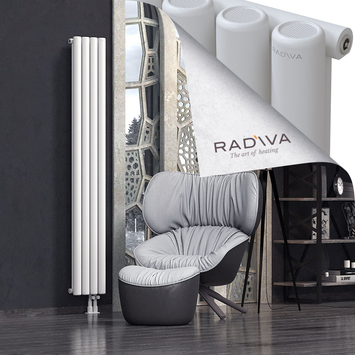 Mati Aluminium Radiator 1900x292 White - Thumbnail