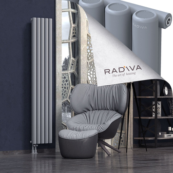 Mati Aluminium Radiator 1900x366 Grey - Thumbnail