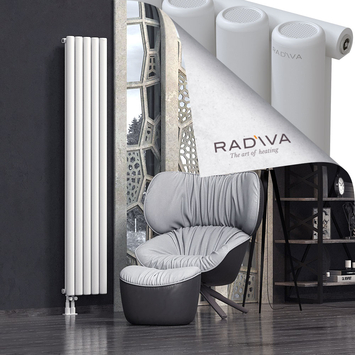 Mati Aluminium Radiator 1900x366 White - Thumbnail