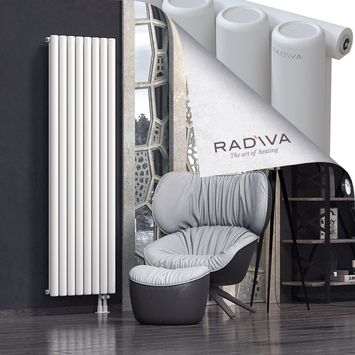 Mati Aluminium Radiator 1900x588 White - Thumbnail