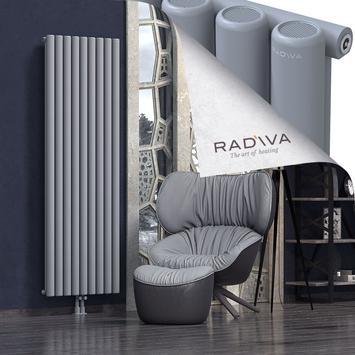 Mati Aluminium Radiator 1900x662 Grey - Thumbnail