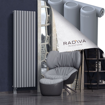 Mati Aluminium Radiator 1900x662 Grey - Thumbnail