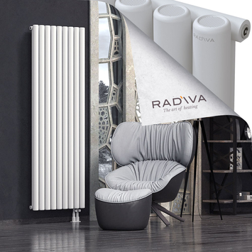 Mati Aluminium Radiator 1900x662 White - Thumbnail