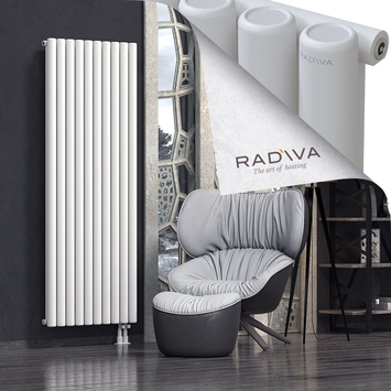 Mati Aluminium Radiator 1900x736 White - Thumbnail