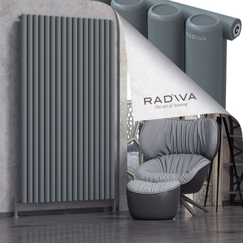 Mati Aluminium Radiator 2000x1254 Anthracite - Thumbnail