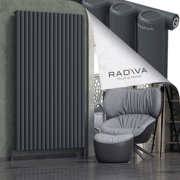 Mati Aluminium Radiator 2000x1254 Dark Anthracite - Thumbnail